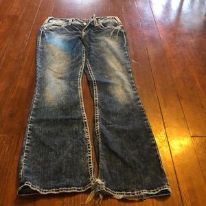 Silver Suki Mid Boot Jeans